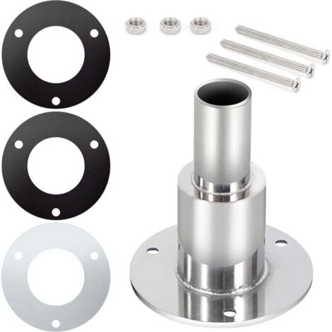 Auspuffanschluss für Dieselheizung, 24 mm, Edelstahl 316, Durchbruchauspuff für Diesel-Standheizung, Boot, Auto, LKW, gerader Kopf
