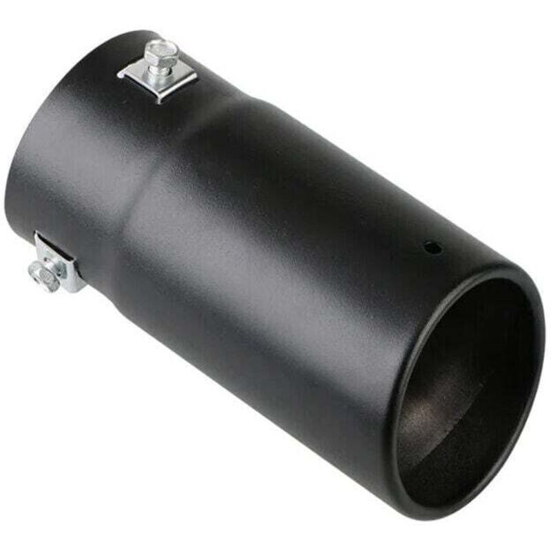 Image of Auspuffendrohr aus Edelstahl, 70 mm, schwarz, modifiziert für Pkw, 1 Stück