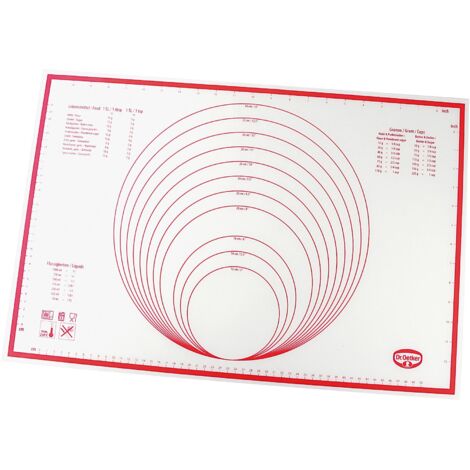 Ausrollmatte Silikon 60 x 40 cm