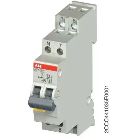 Ausschalter mit LED 16 A 2 Schließer 250 V/AC, 400 V/AC ABB 2CCA703110R0001