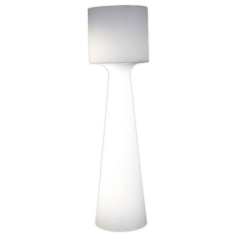 Außen Stehleuchte 140 cm IP65 G13/T8 LED 2700 K mit Stecker Kabel Außenlampe Terrasse Gartenleuchte