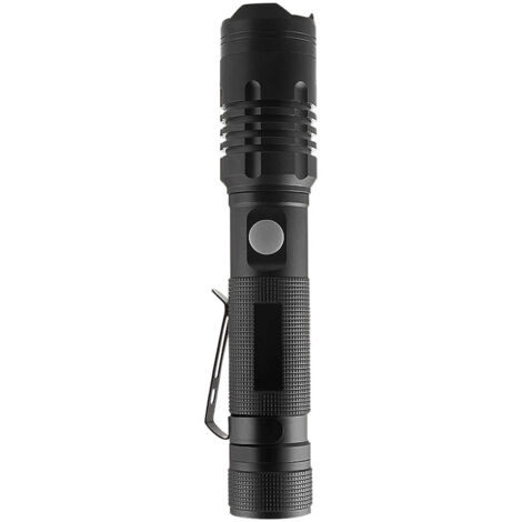 Außenbeleuchtung - Taschenlampe - IP54 - Schwarz - 10 Watt - 1000 Lumen