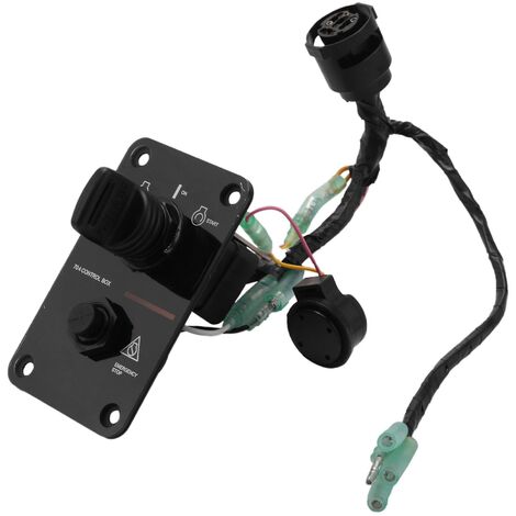 Außenbord-Einzelmotor-Schlüsselschalter-Panel für 704-82570-12-00 704-82570-08-00 704-82570 704-82570-11-