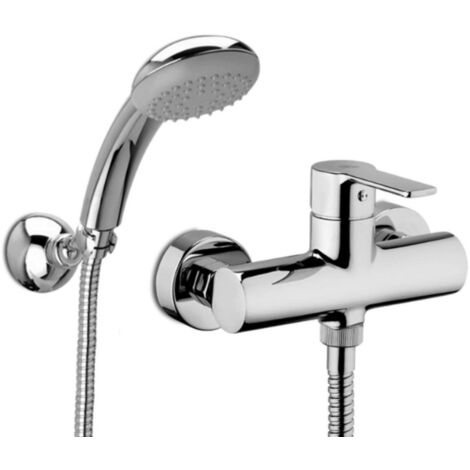 Außenduschmischer mit verchromter Handbrause – Paffoni Red