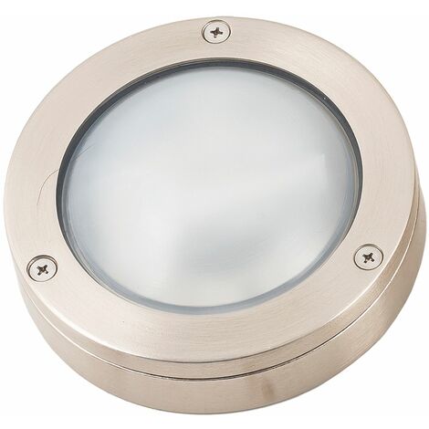 Außenlampe Wand IP64 G9 Ø 14 cm Glas Messing Maritim Wandlampe außen