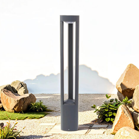 Außenleuchte Anthrazit 80 cm IP54 GX53 Modern Wegeleuchte Garten Outdoor Stehlampe