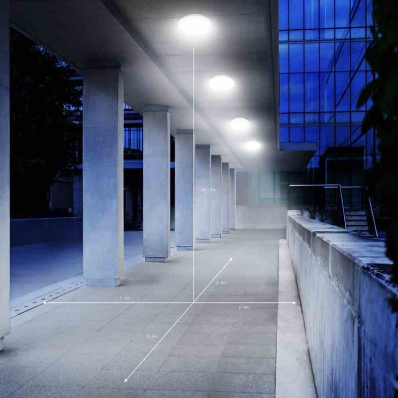Außenleuchte DL Vario Quattro PRO LED 14W silber Lampe Leuchte Wandleuchte Licht