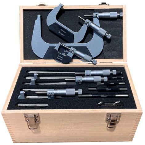 Außenmikrometer Satz DIN 863 0-150 mm