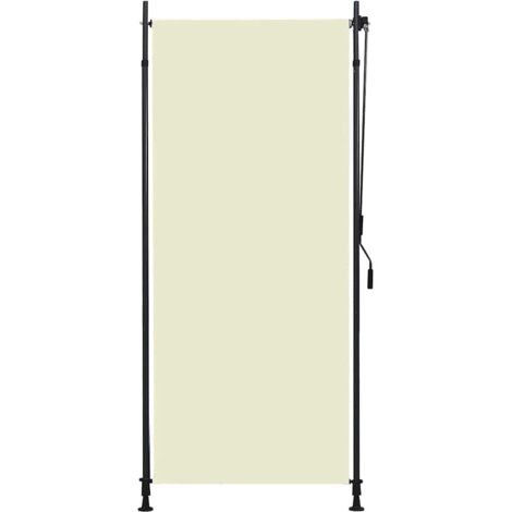 Außenrollo 100 x 270 cm Creme
