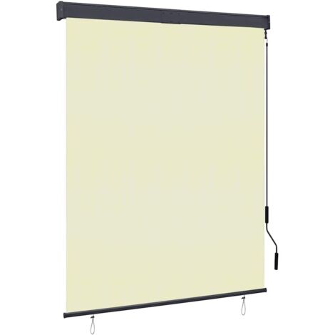Außenrollo 140x250 cm Creme