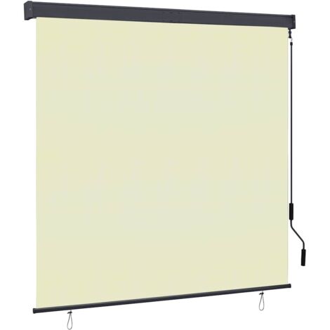 Außenrollo 160x250 cm Creme