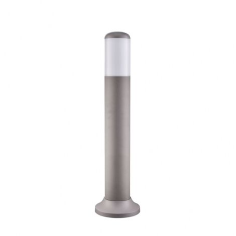 Außensäule azafran 1xe27 grau 40x9,1x9,1 cm polycarbonat ip44