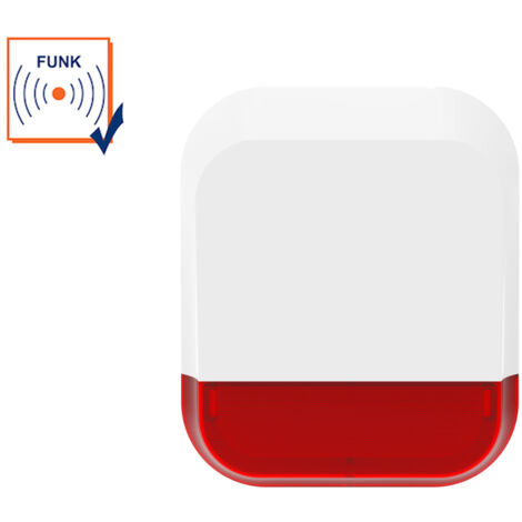 Außensirene für ELRO AS90S Home+ Alarmsystem mit App - Alarmgeber