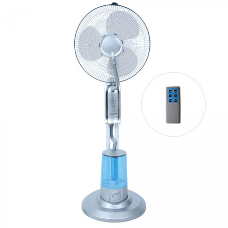 TUTTACASA VENTILATORE NEBULIZZATORE A PIANTANA PER ESTERNO RUGIADA CM.40