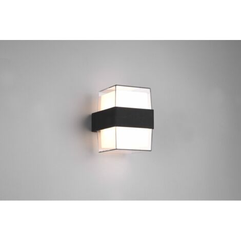 Außenwandleuchte IP54 Doppelte LED-Emission Molina Trio Lighting