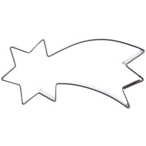 Ausstechform aus Stahl, Weihnachtssternform, 10 cm
