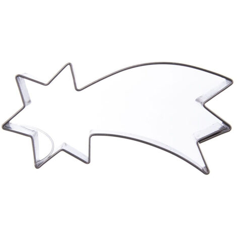 Ausstechform aus Stahl, Weihnachtssternform, 6,4 cm