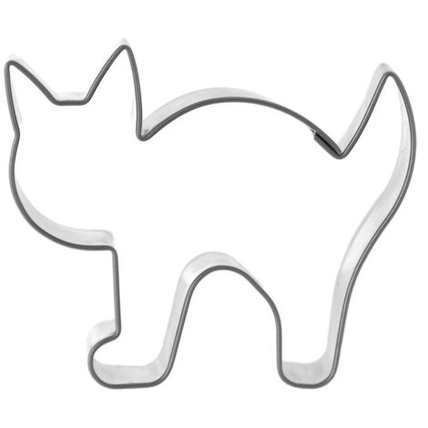 Ausstechform Katze aus Stahl 6,5 cm