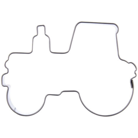 Ausstechform Traktor aus Stahl 7,5 cm