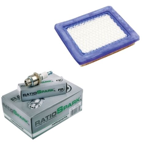Austausch-Set Luftfilter u. Zündkerze für Honda Rasenmäher