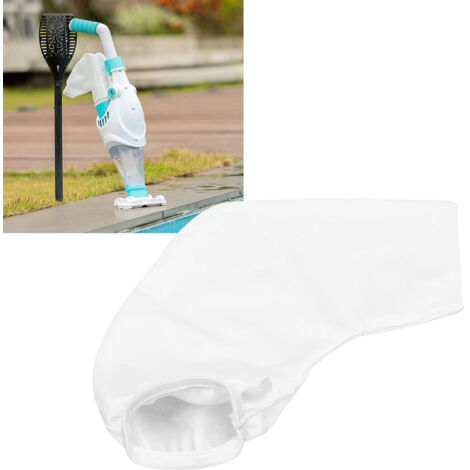 Austauschbarer Filterbeutel für kabellose Poolreiniger – Wiederverwendbarer, waschbarer Nylon-Filterbeutel, 180 Mikron, 0,5 Gallonen, kompatibel mit kabellosen Poolreinigern