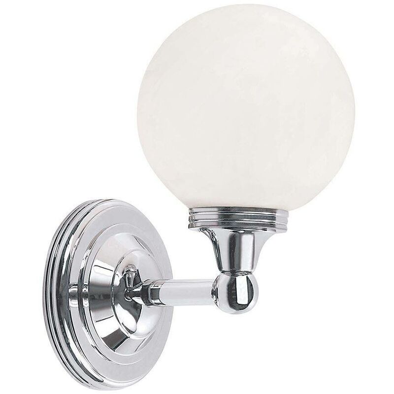 Elstead Lighting - Elstead Austen - 1 Light Bathroom Wall Light Polished Chrome IP44, G9