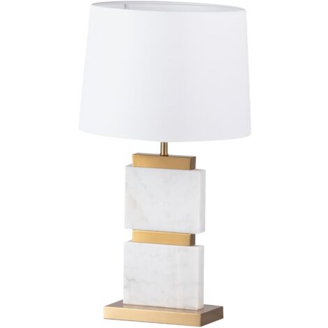 Austin Marmor Metall Tischlampe 36X36X64 cm