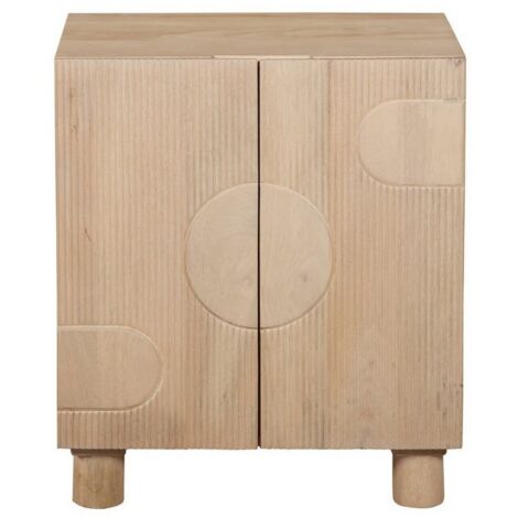 Austin Small Sideboard - Solid Wooden - L40 x W63 x H74 cm - Brown