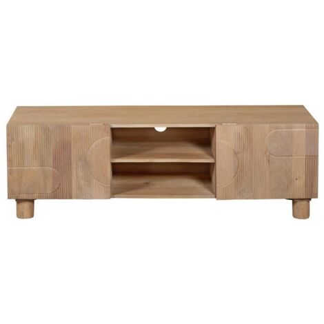 Austin Tv Cabinet - Solid Wood - L40 x W145 x H45 cm - Brown