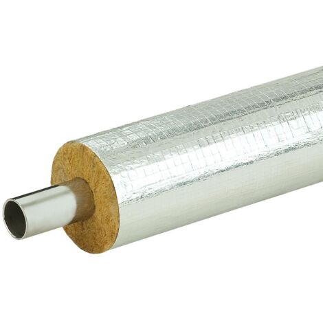 Austroflex Steinwolle Rohrschale alukaschiert 42x20 mm Rohrisolierung