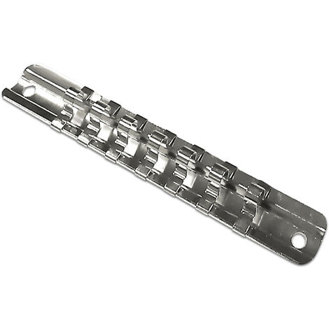 2 Stk Steckleiste für Steckschlüssel-Einsätze 1//2/" Steckschiene Nuss-Halter