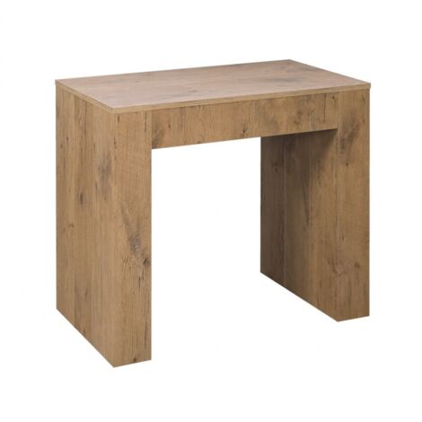 Ausziehbare Konsole 90x49/307 cm Extra Natur Eiche