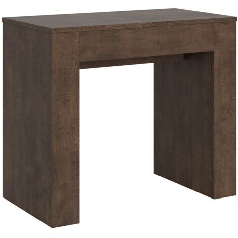 Ausziehbare Konsole 90x49/307 cm Extra Walnuss