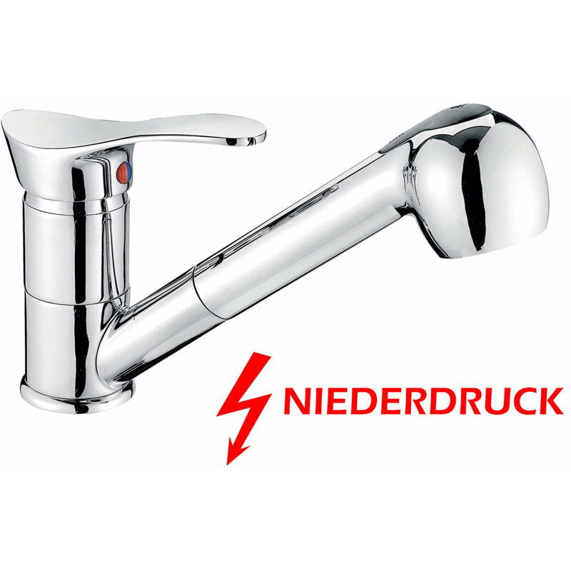Ausziehbare Niederdruck Küchenarmatur Spültischarmatur Küchen