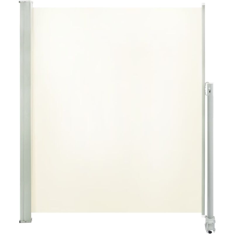 Ausziehbare Seitenmarkise 160x300 Cm Creme - Vidaxl