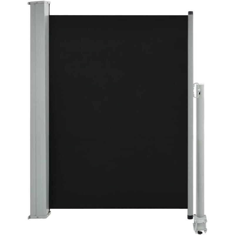 Ausziehbare Seitenmarkise 100 X 300 Cm Schwarz Vidaxl