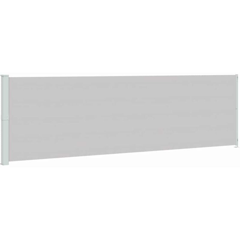 Seitenmarkise Ausziehbar 180x600 Cm Grau - Vidaxl