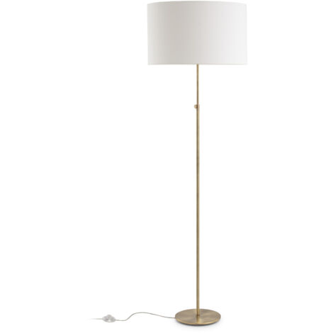 Ausziehbare Stehleuchte 24X24X120/142 Goldmetall/Ohne Schirm