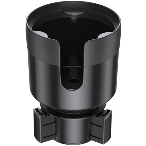 Ausziehbarer Auto-Getränkehalter-Adapter mit verstellbarem Fuß und Untersetzer für die meisten Auto-Getränkehalter