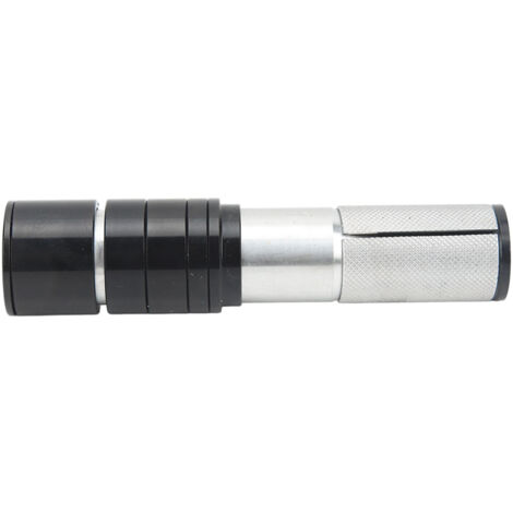 Ausziehbarer Fahrradvorbau (28,6 mm), höhenverstellbar von 3 bis 50 mm, leichte Aluminiumlegierung, für Mountainbikes und Rennräder, Schwarz