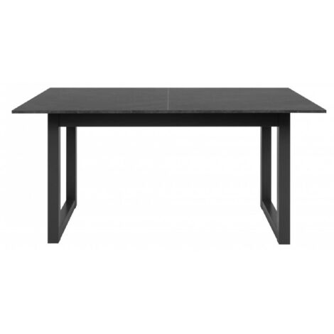 Ausziehbarer Tisch 160 - 200 x 75 x 90 cm Anthrazitgrau - Vani