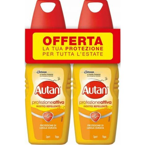 Autan ACTIVE VAPO 2 pz.  ml. 100 12 CF