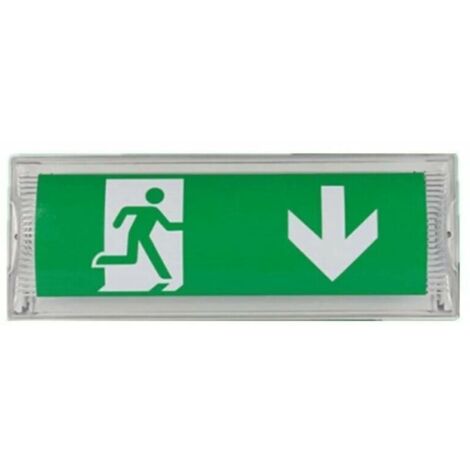 Autarke Notbeleuchtungseinheit, 3 Stunden Leuchtdauer, IP65, 200 Lumen, 6500 K, 27 LEDs
