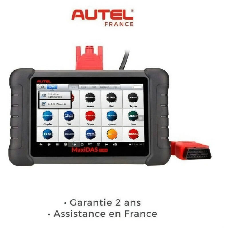 Autel - DS808 / MP808 Valise diagnostic-Version Europe-Assistance en France-2 ans de garantie