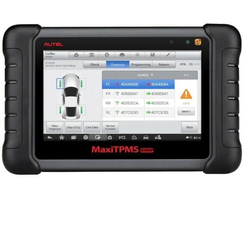 Autel - MX808TS / MK808TS Valise diagnostic avec TPMS-Version Europe-Assistance en France-2 ans de garantie