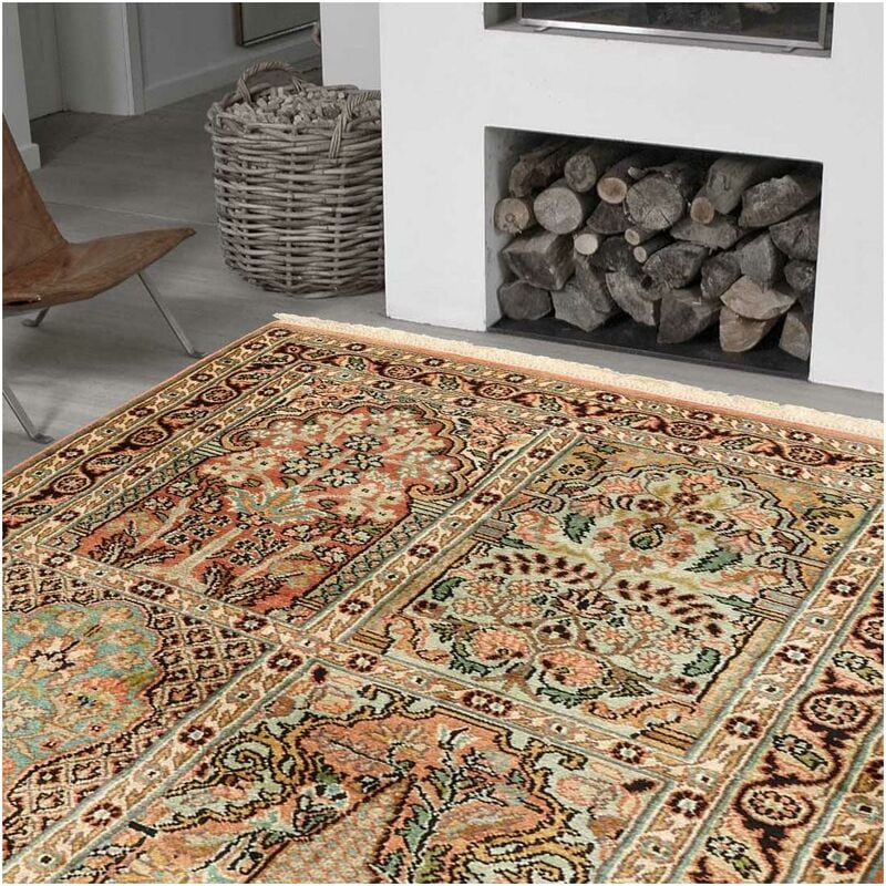 

CashMere Orient Alfombra 16 1A2T en Rayón Verde - Vert