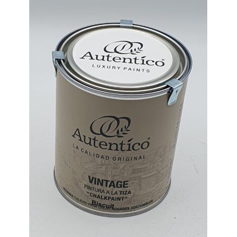 AUTENTICO - Peinture à la craie Vintage - Biscuit 750ml - Finition ultra mate multi-supports - Voir photos