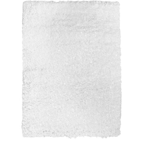 AUTHENTIK - Tapis tout doux fausse fourrure blanc 120x170