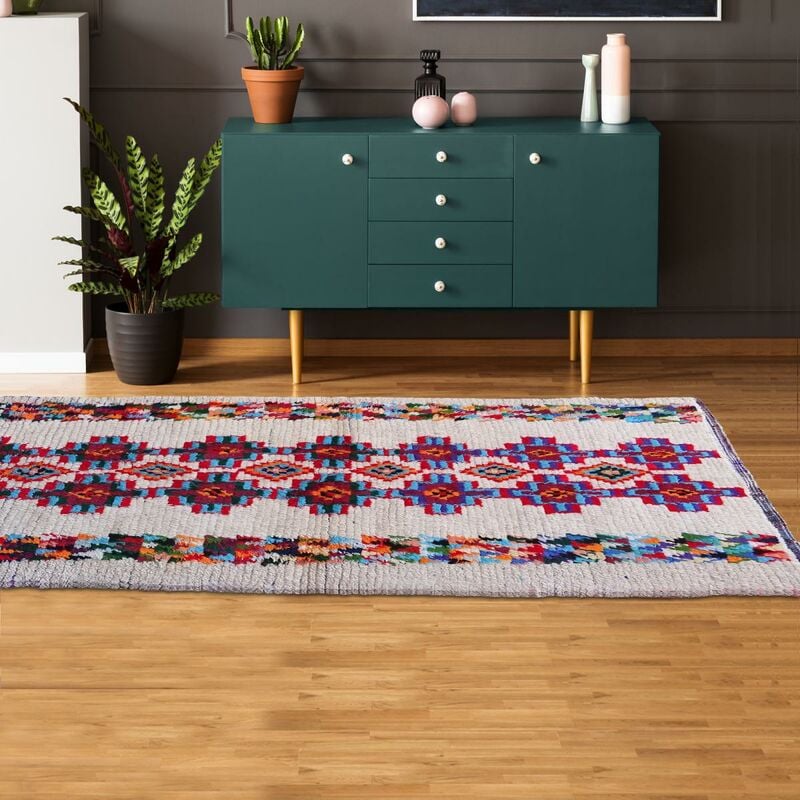 

Berber Carpet Berbre Azillal 11 Crema Wool - Crème