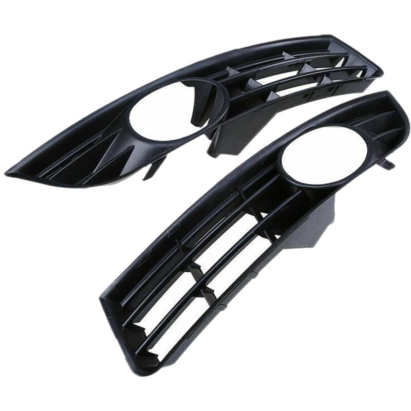 Image of Auto 1 Paar Frontstoßstange Untere Seite Nebelscheinwerfer Gitter Abdeckung Für B6 2006-2009